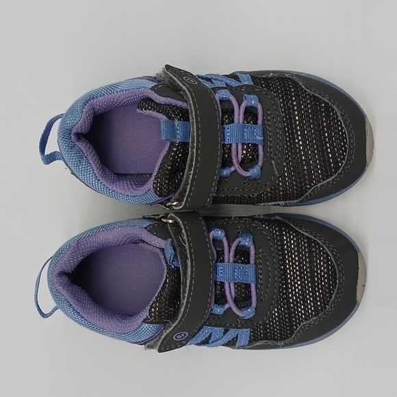Stride Rite 360 Purple Toddler Girls Sneaker Shoes (Size 8M US) - Picture 3 of 12